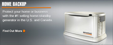 Home Backup - Protect your home or business with a standby generator installed by Flash Power LLC